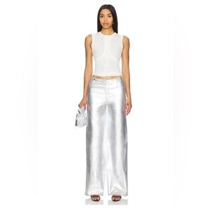 Lovers and Friends Naomi Pant in Silver